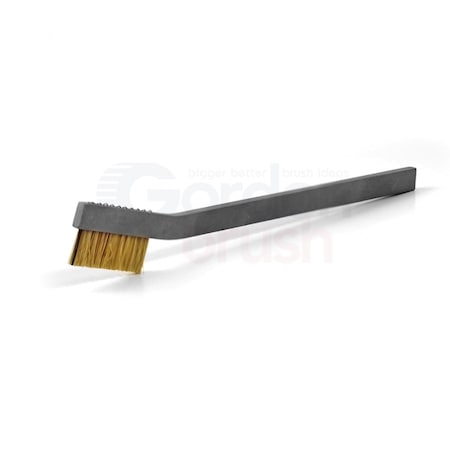 Gordon Brush 0.016 Static Dissipative Nylon Bristle Stiff Conductive Plastic, PK12 11CKAG-12